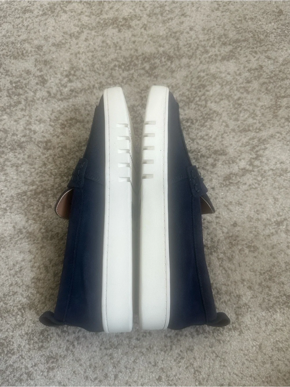 Vionic Chantal Suede Penny Loafers 8.5 (New)